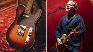 Jason Isbell Signature Telecaster Pickups (left), Isbell performs onstage