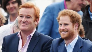 Mark Dyer and Prince Harry