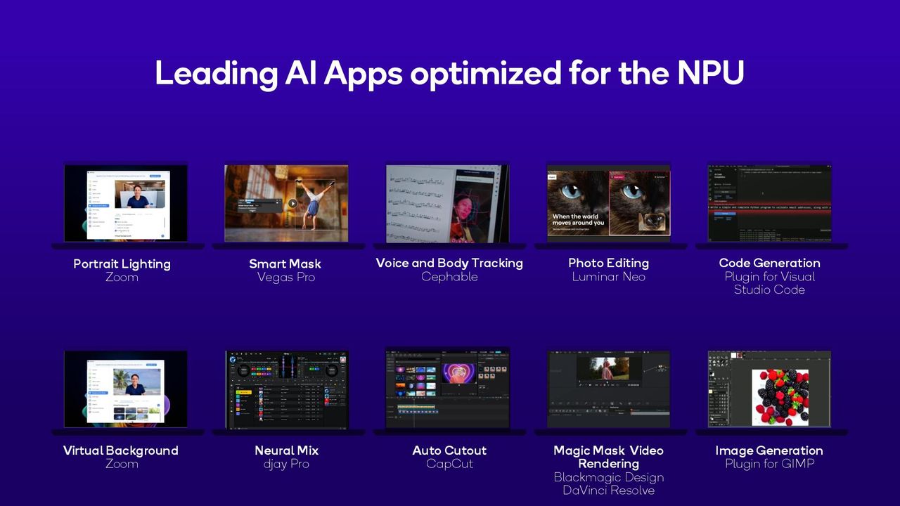 Qualcomm Snapdragon x Plus 8-core slides