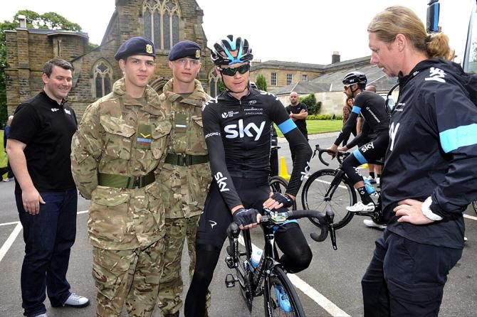 Defending champion Chris Froome (Team Sky)