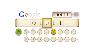Google Alan Turing Doodle