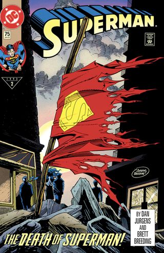 cover of Superman #75