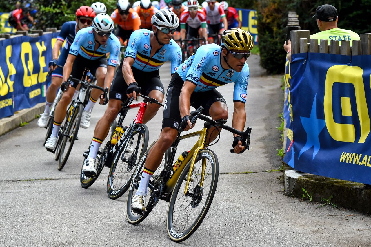 2020 UEC Road European Championships Men Elite Road Race Plouay Plouay 17745 km 26082020 Greg Van Avermaet Belgium photo Dario BelingheriBettiniPhoto2020
