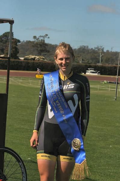 Isabella King won the women's wheel race.