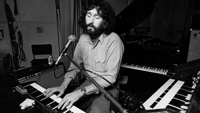 UNITED KINGDOM - JANUARY 15: OLYMPIC STUDIOS Photo of SUPERTRAMP, Rick Davies in rehearsal (Photo by Fin Costello/Redferns)