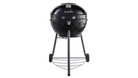 Char-Broil Kettleman coal barbecue shown with lid closed on white background