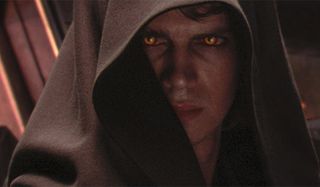 Revenge Of The Sith Anakin Skywalker Evil Eyes
