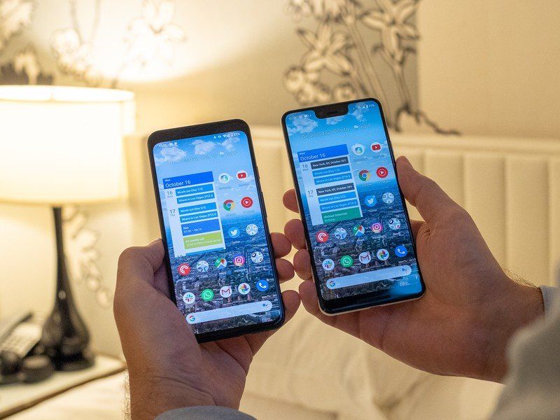 Google Pixel 4 XL and Pixel 3 XL