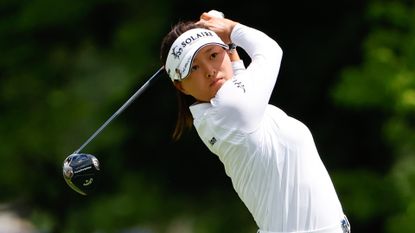 Jin Young Ko competing at last month's KPMG Women's PGA Championship