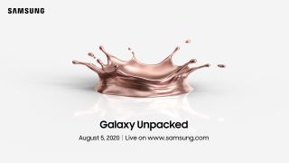 Samsung Galaxy Unpacked uitnodiging 2020