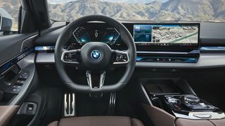 Intérieur d'une BMW Série 5