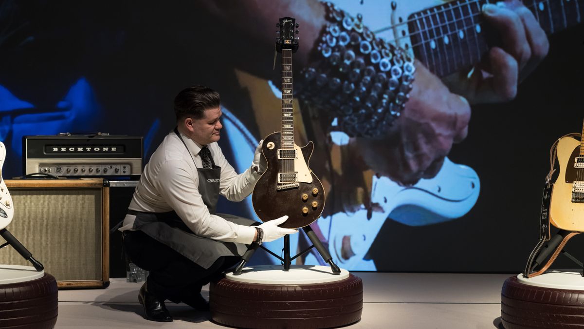 Jeff Beck&#039;s famous Les Paul