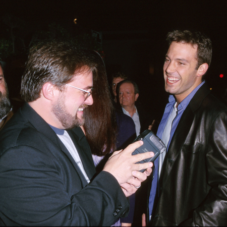 Ben Affleck  Kevin Smith during Dogma Premiere at Harmony Gold Theatre in Los Angeles, California, United States