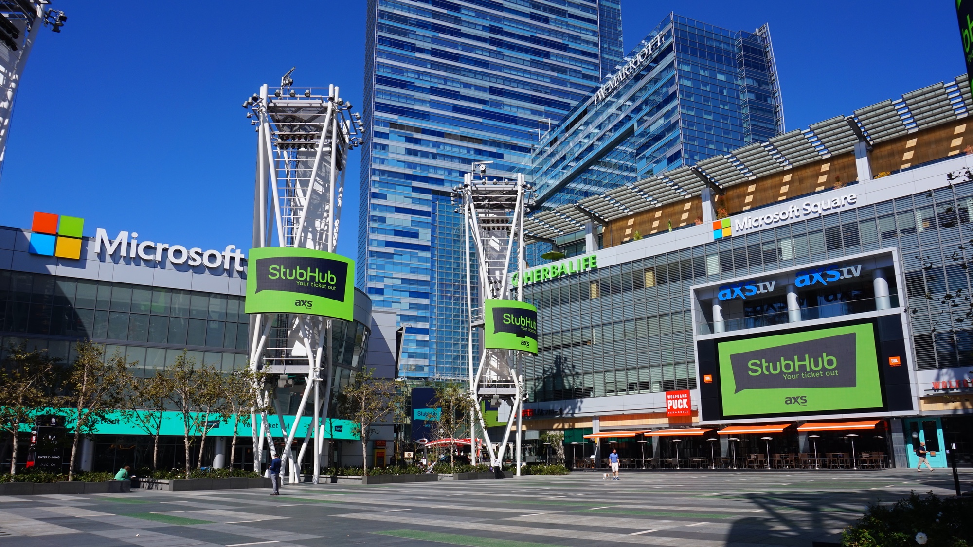 shutterstock image of L.A. Live