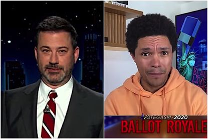 Late night hosts on Trump's election theft