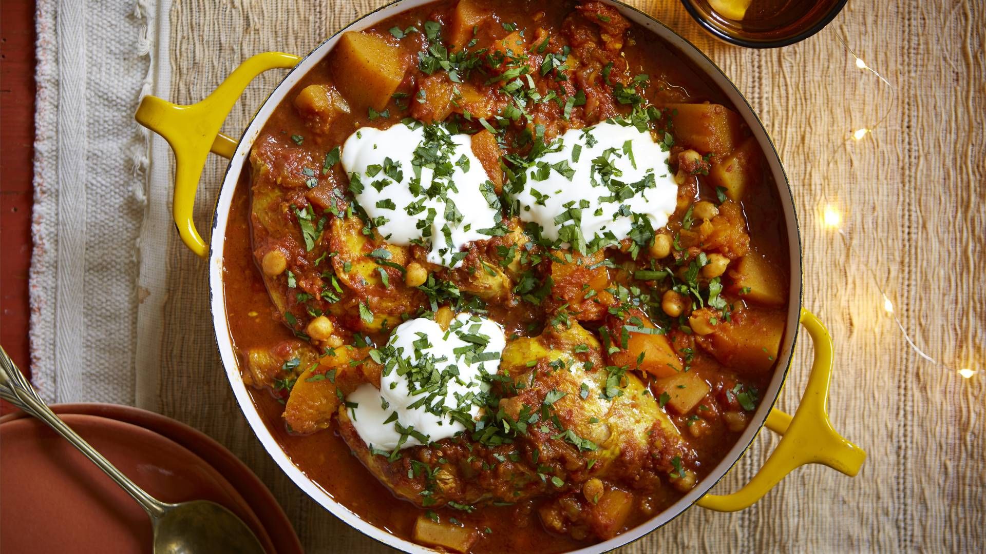 Chicken and butternut squash ragout recipe