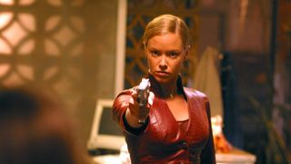 T-X (played by Kristanna Loken) - Terminator 3 Rise of the Machines.