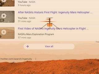 Google Search Easter Egg Mars Ingenuity Helicopter