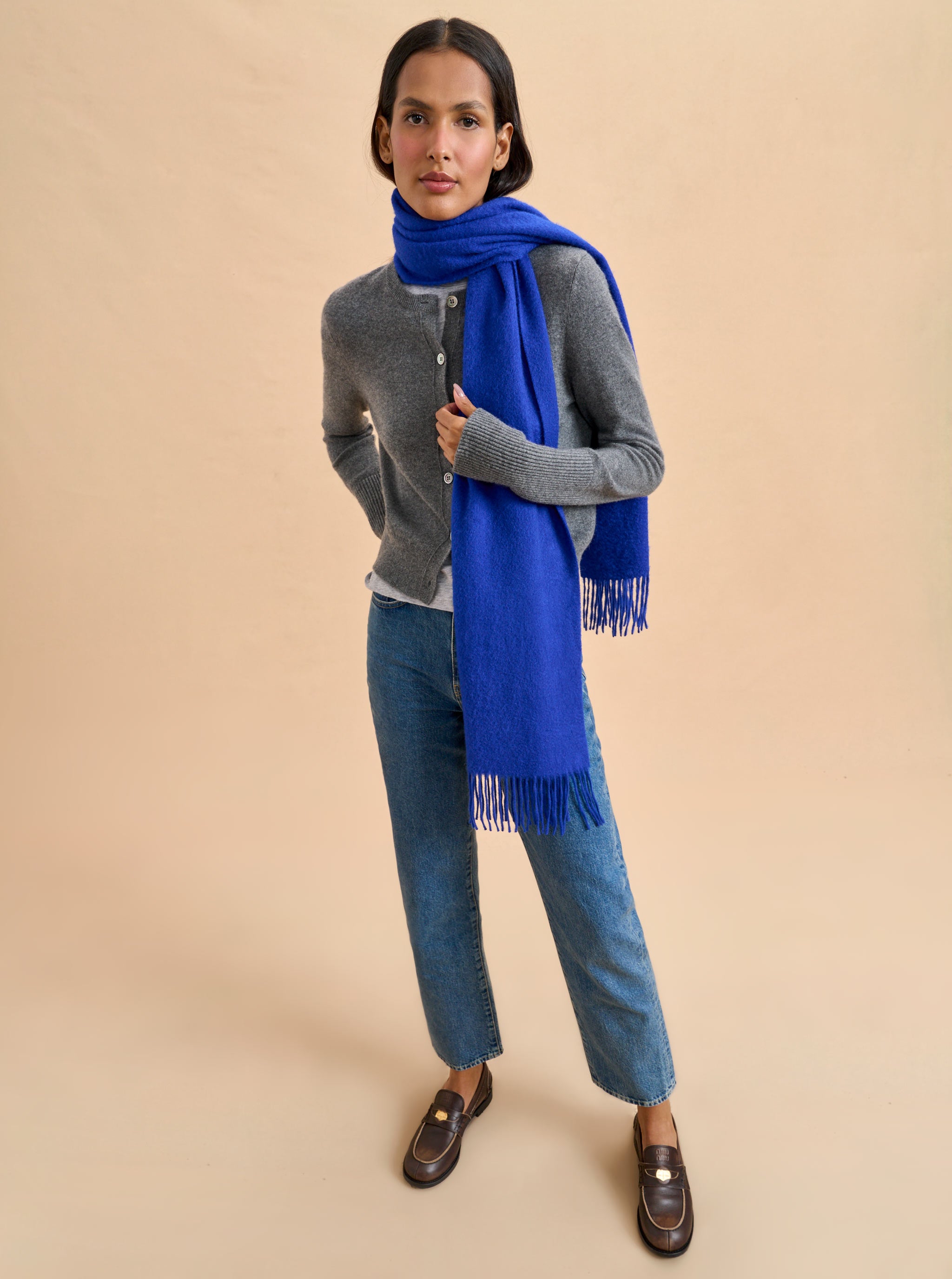 Ben Scarf O/s in Blue
