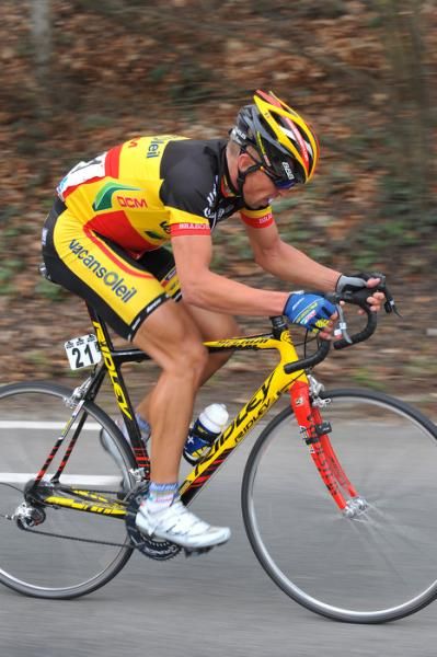 Belgian national champion Stijn Devolder (Vacansoleil)