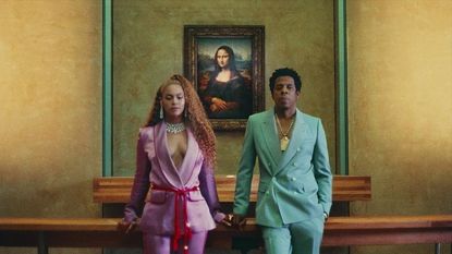 Beyoncé and Jay-Z from the ‘Apes**t’ Music Video