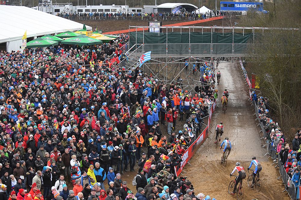 The World Championships crowd in Biele