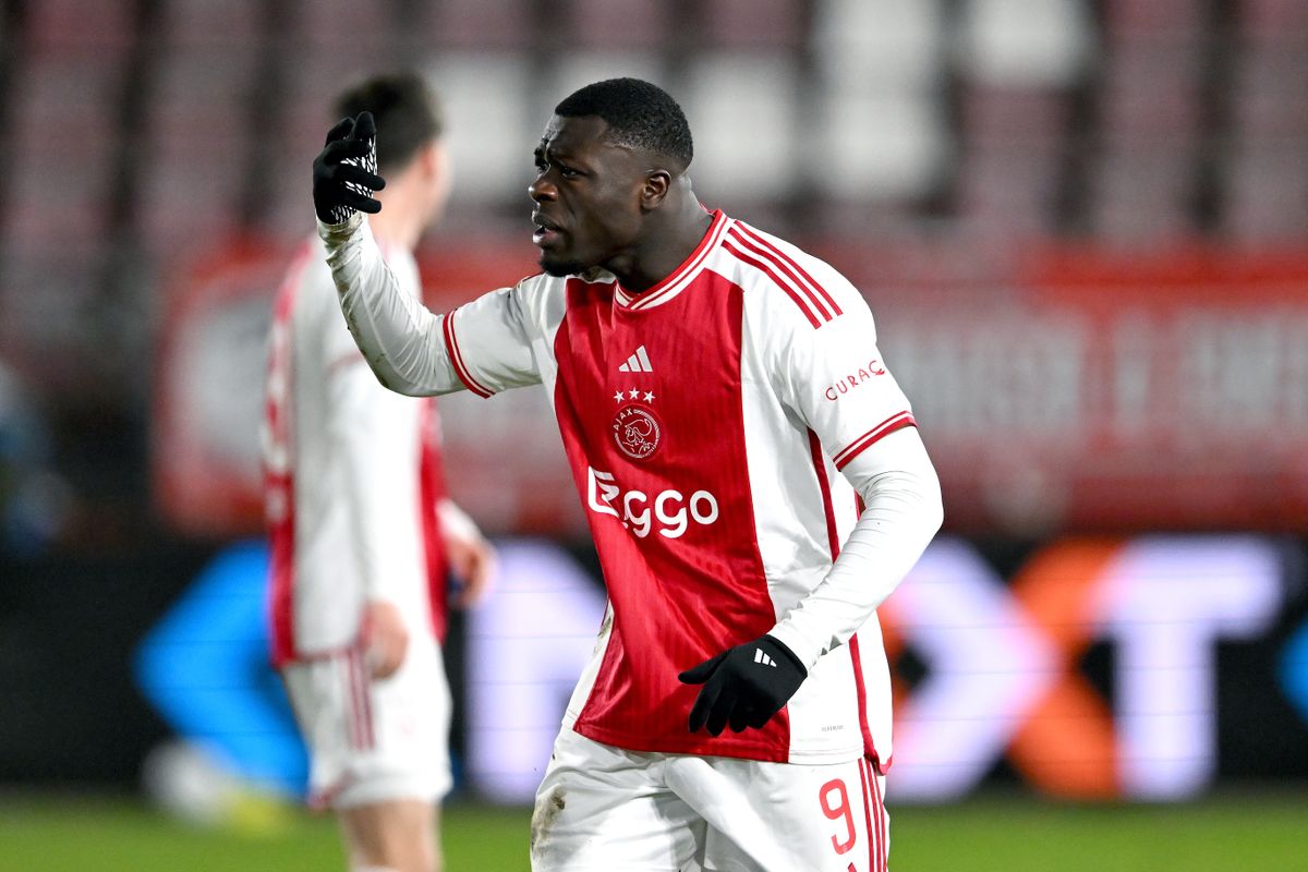 Ajax forward Brian Brobbey is attracting Premier League interest