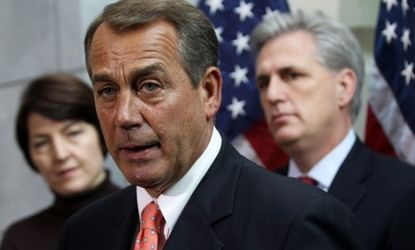 House Republicans are reportedly frustrated with Speaker John Boehner for failing to prevent the Senate deal that lead to a two-month payroll tax holiday.