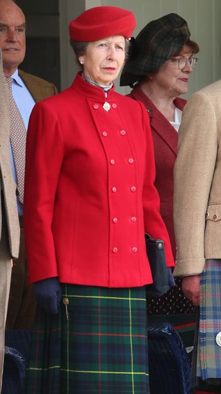 Princess Anne, Princess Royal attends The Braemar Gathering 2023