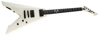 ames Hetfield’s LTD Signature Series Olympic White Vulture guitar
