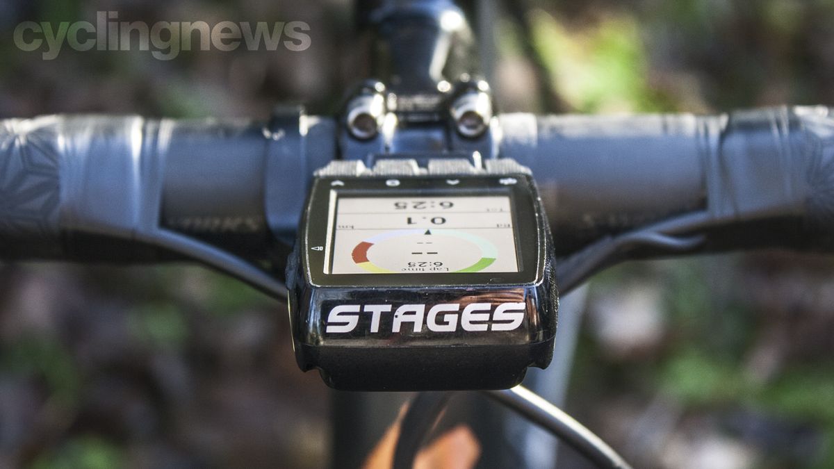 Tadej Pogačar's Stage Dash M50 cycling computer