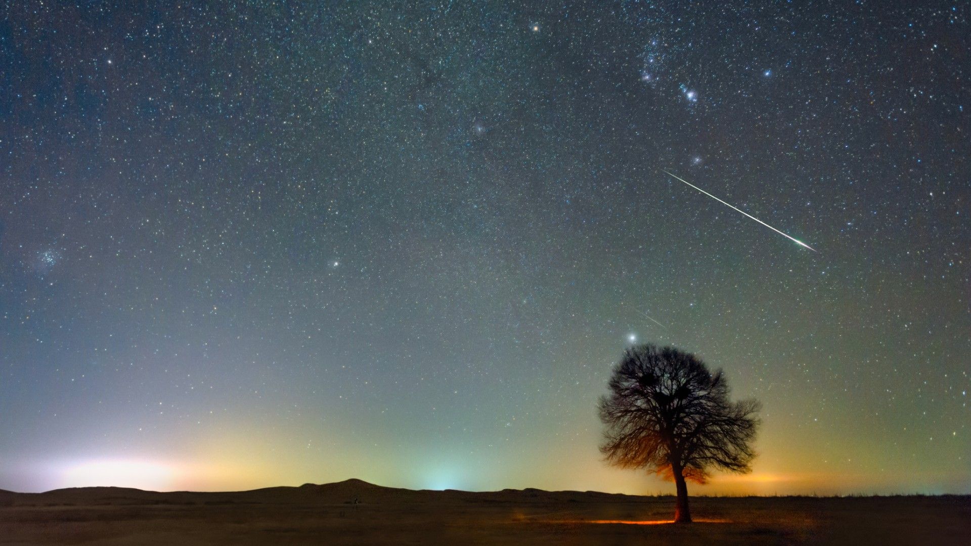 Orion appears to turn as Earth’s rotation carries it across the sky