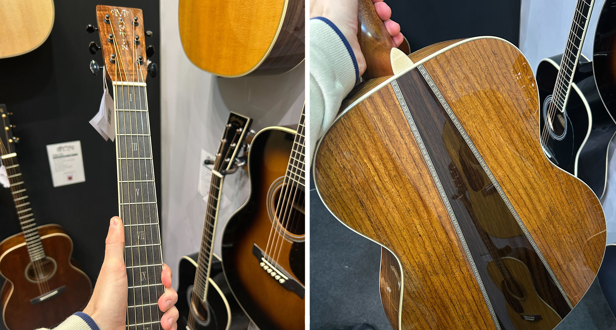 Martin OM Mikael &amp;Aring;kerfeldt Signature: on display at Guitar Summit in Germany.