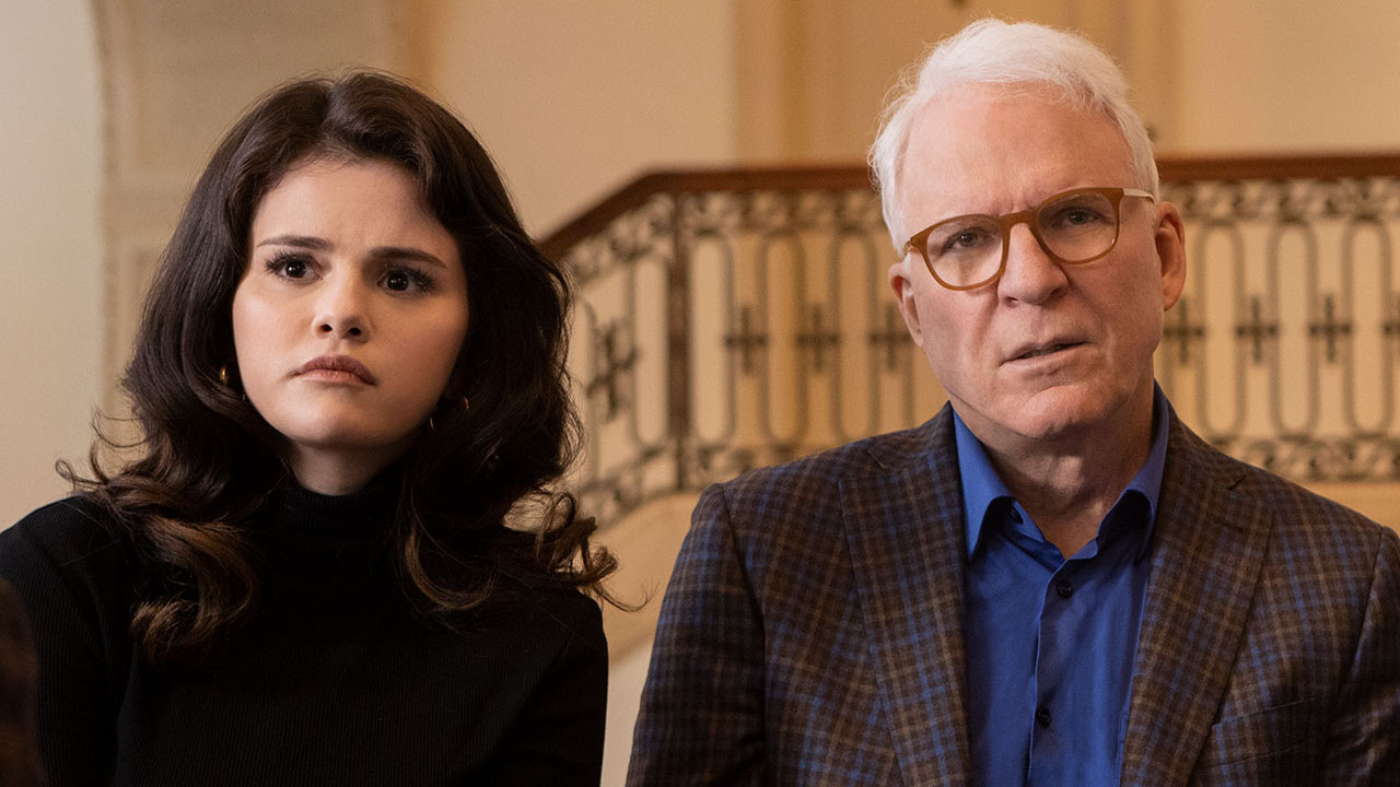 Selena Gomez and Steve Martin in Only Murders in the Building