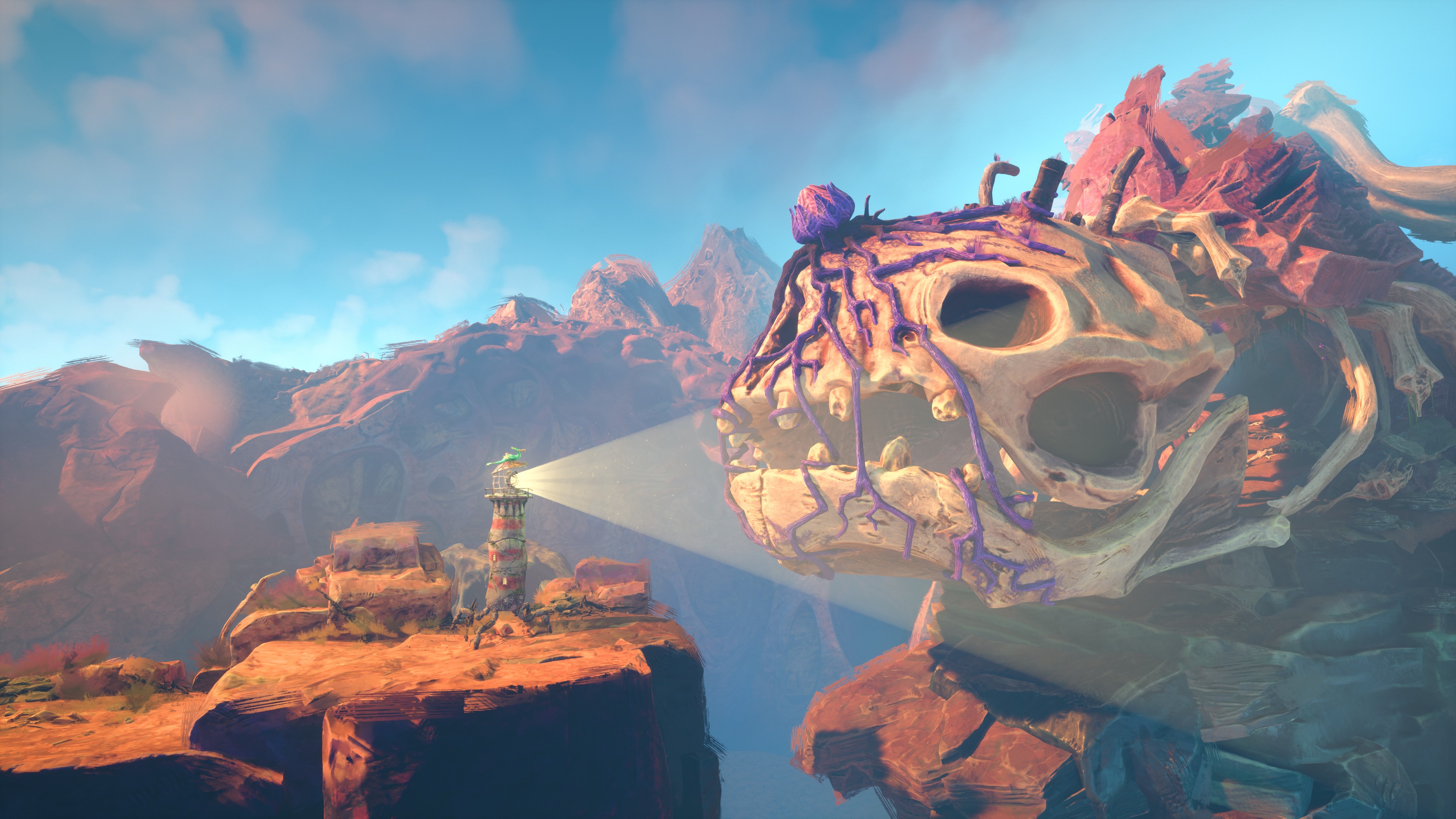 an screenshot taken from Keeper on Xbox Series X