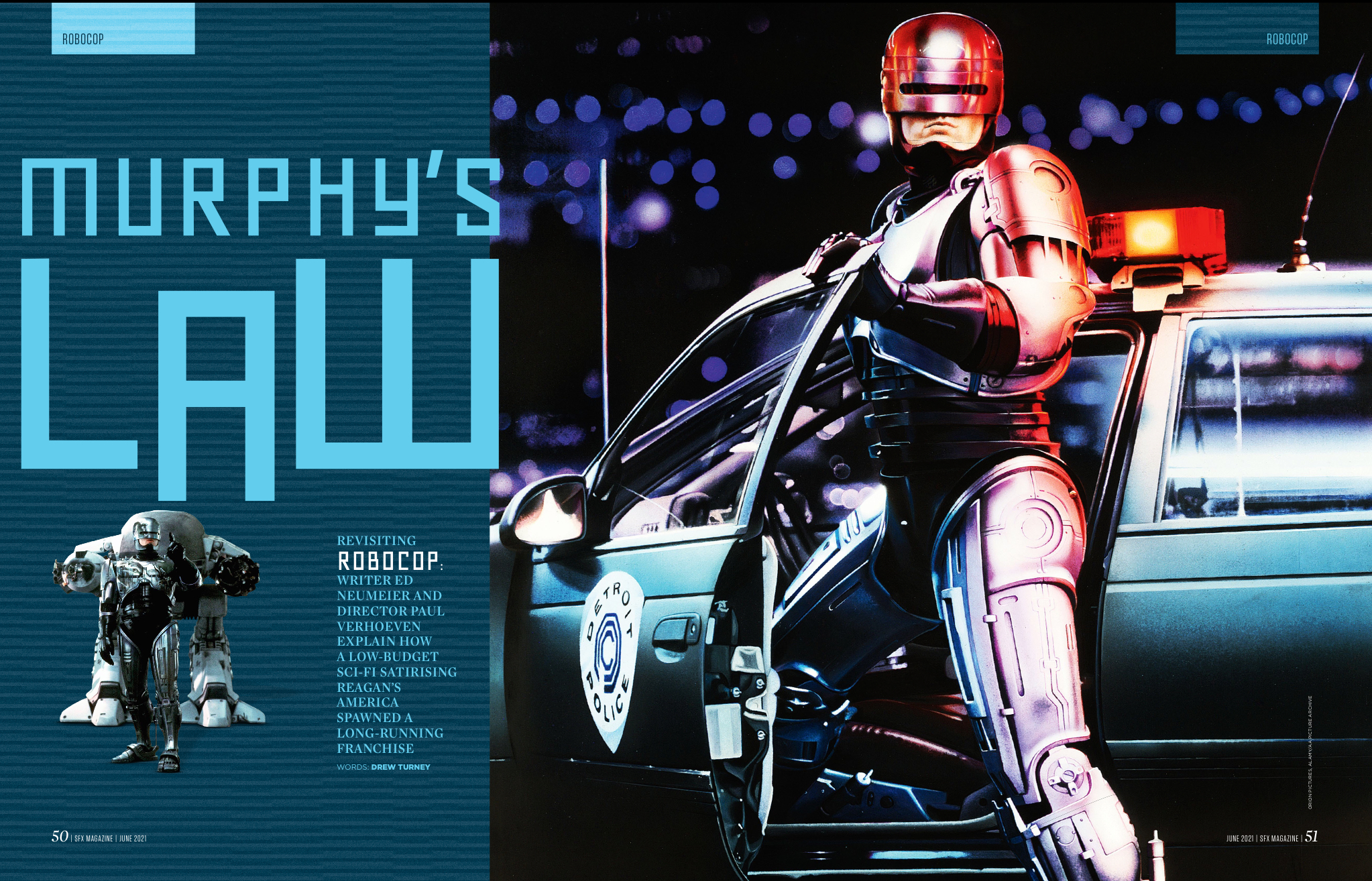 The RoboCop feature in SFX 340.