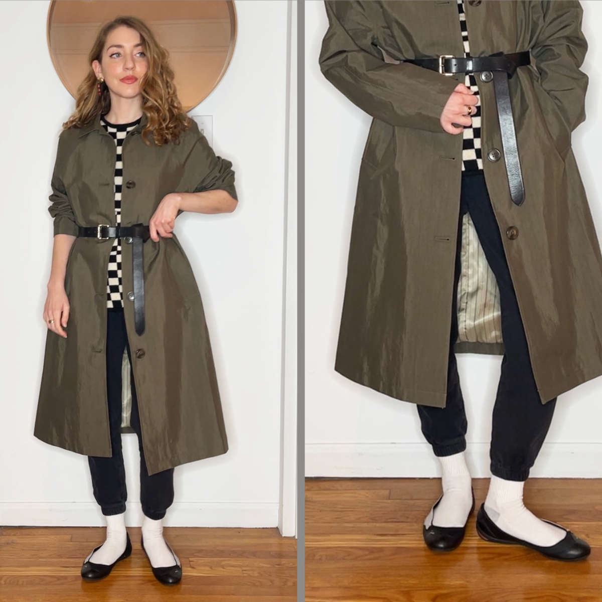 Elizabeth Cardinal Tamkin in sweatpants