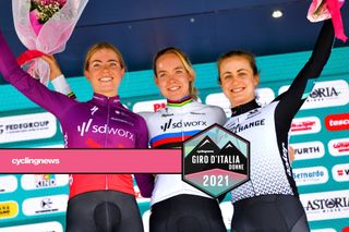 World Champion Anna van der Breggen wins stage 4 uphill time trial at the Giro d'Italia Donne