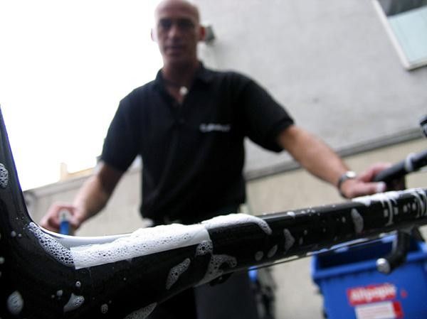 Nor for William... who has plenty of bikes to clean