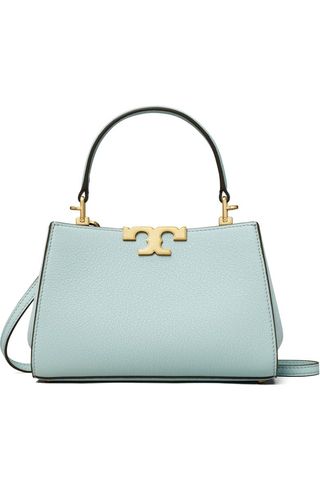 Mini Eleanor Pebble Leather Satchel