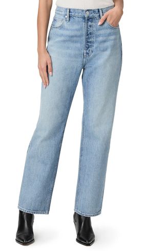 Sawyer High Waist Straight Leg Jeans