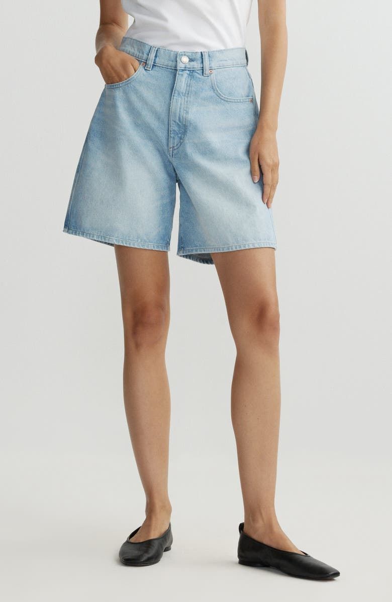 Taylor High Waist Relaxed Denim Shorts