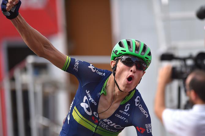 Magnus Cort Nielsen (Orica-BikeExchange) wins Vuelta a Espana stage 18