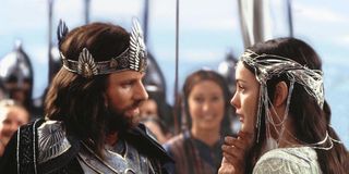 Arwen and Aragorn in Return of the King