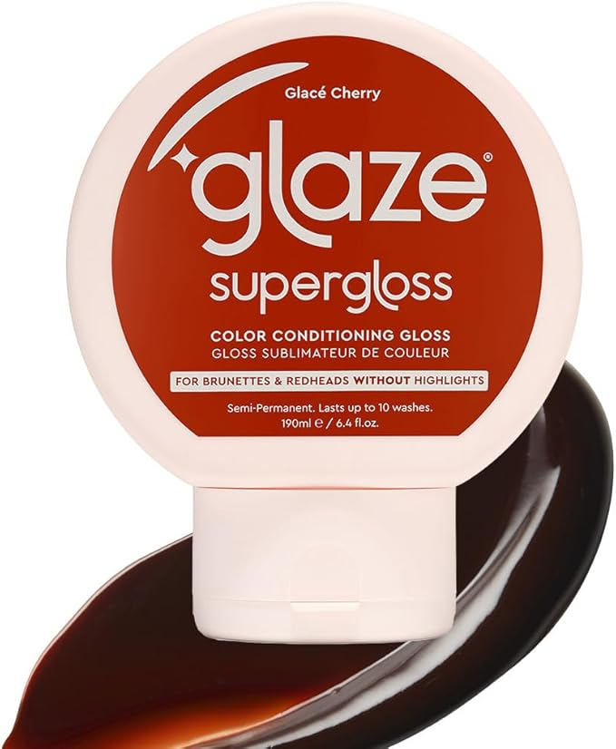 Glaze, Supergloss Colour Conditioning Gloss in Glace Cherry
