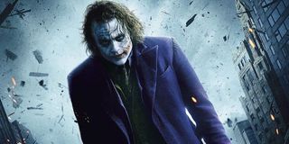 Heath Ledger as The Joker in The Dark Knight