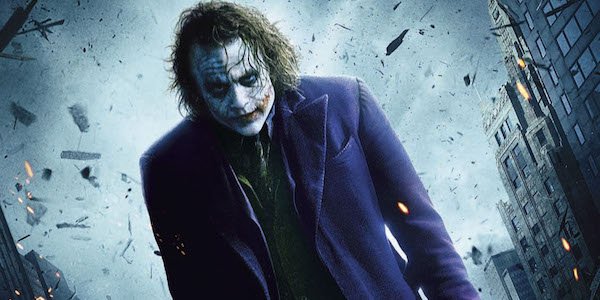 Heath Ledger as The Joker in The Dark Knight