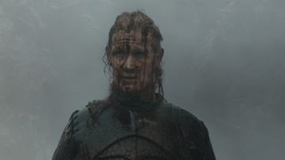 Matt Smith covered in blood as Daemon Targaryen in House of the Dragon