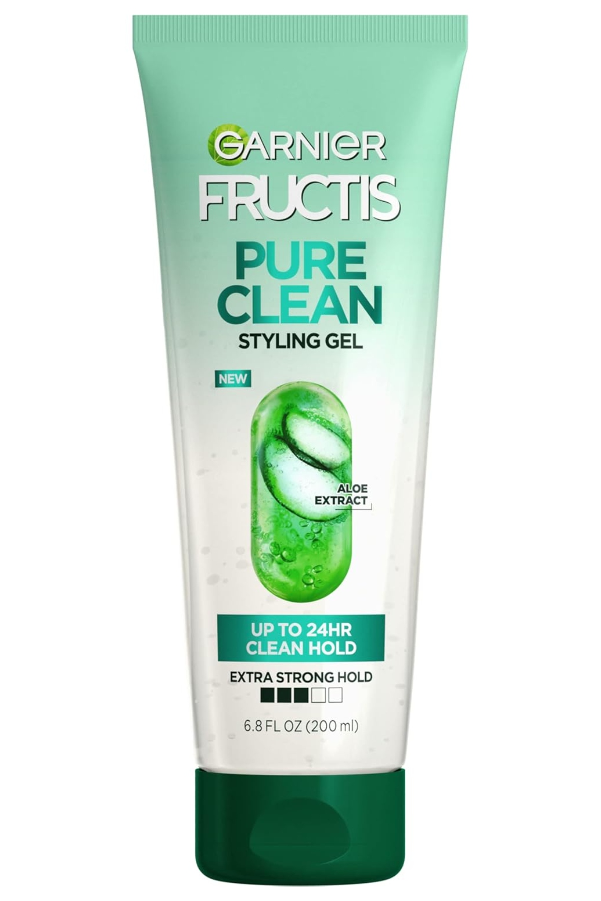 Garnier Fructis Style Pure Clean Styling Gel 6.8 Fl Oz, 1 Count, (packaging May Vary)