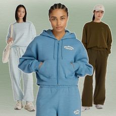 Collage of New Balance Apparel